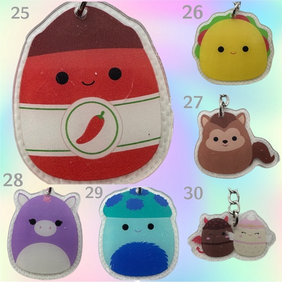Squishmallow KBK Keychains - Picture 5 of 8